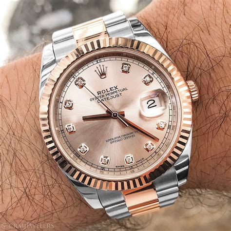 rolex datejust 2 two tone rose gold|rolex datejust 2 tone price.